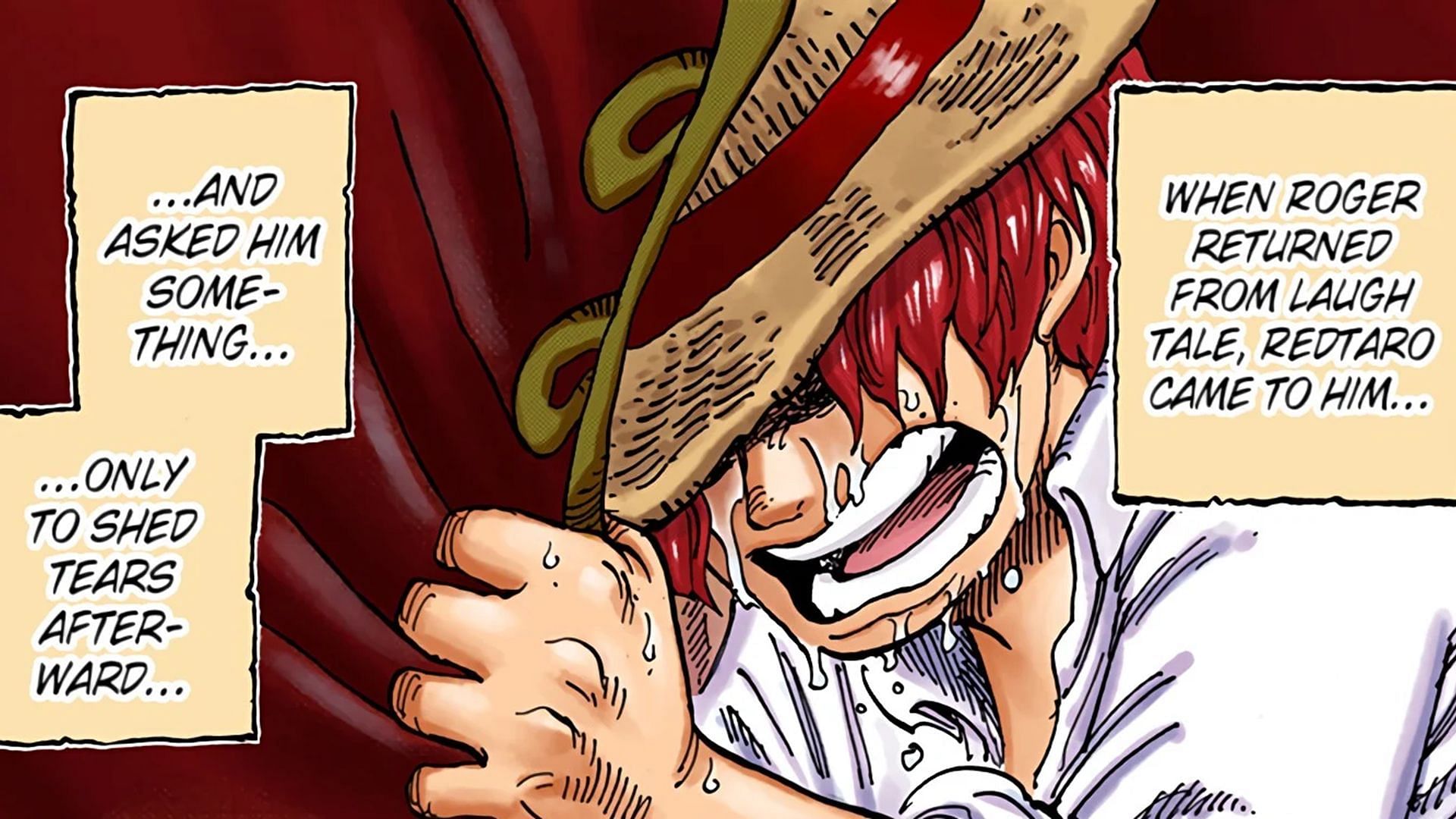 Roger left instructions for Shanks (Image via Shueisha)